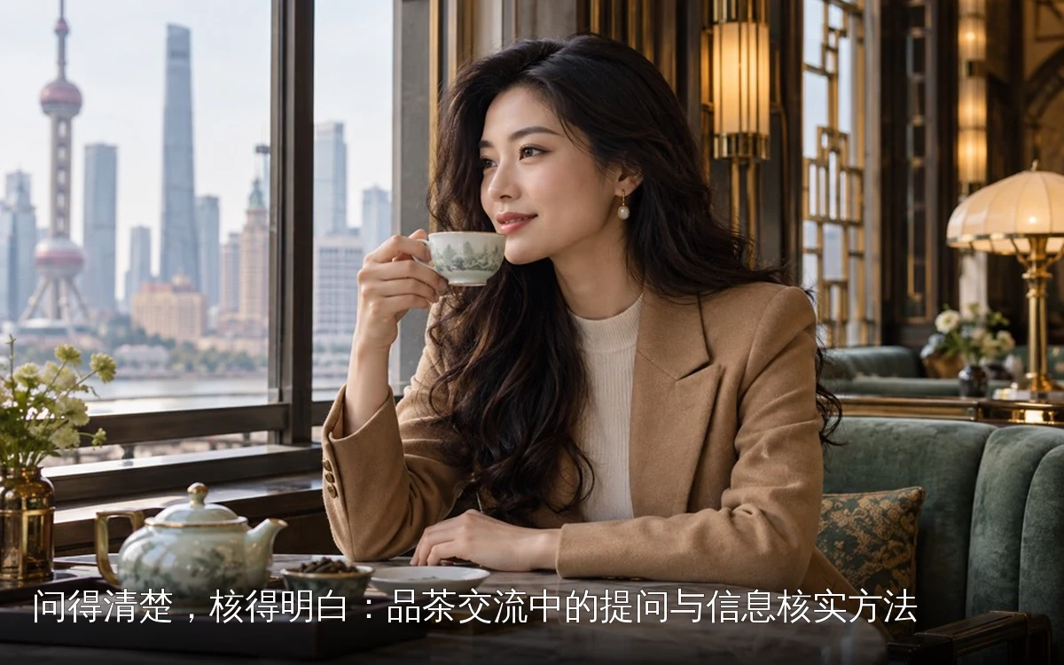问得清楚，核得明白：品茶交流中的提问与信息核实方法